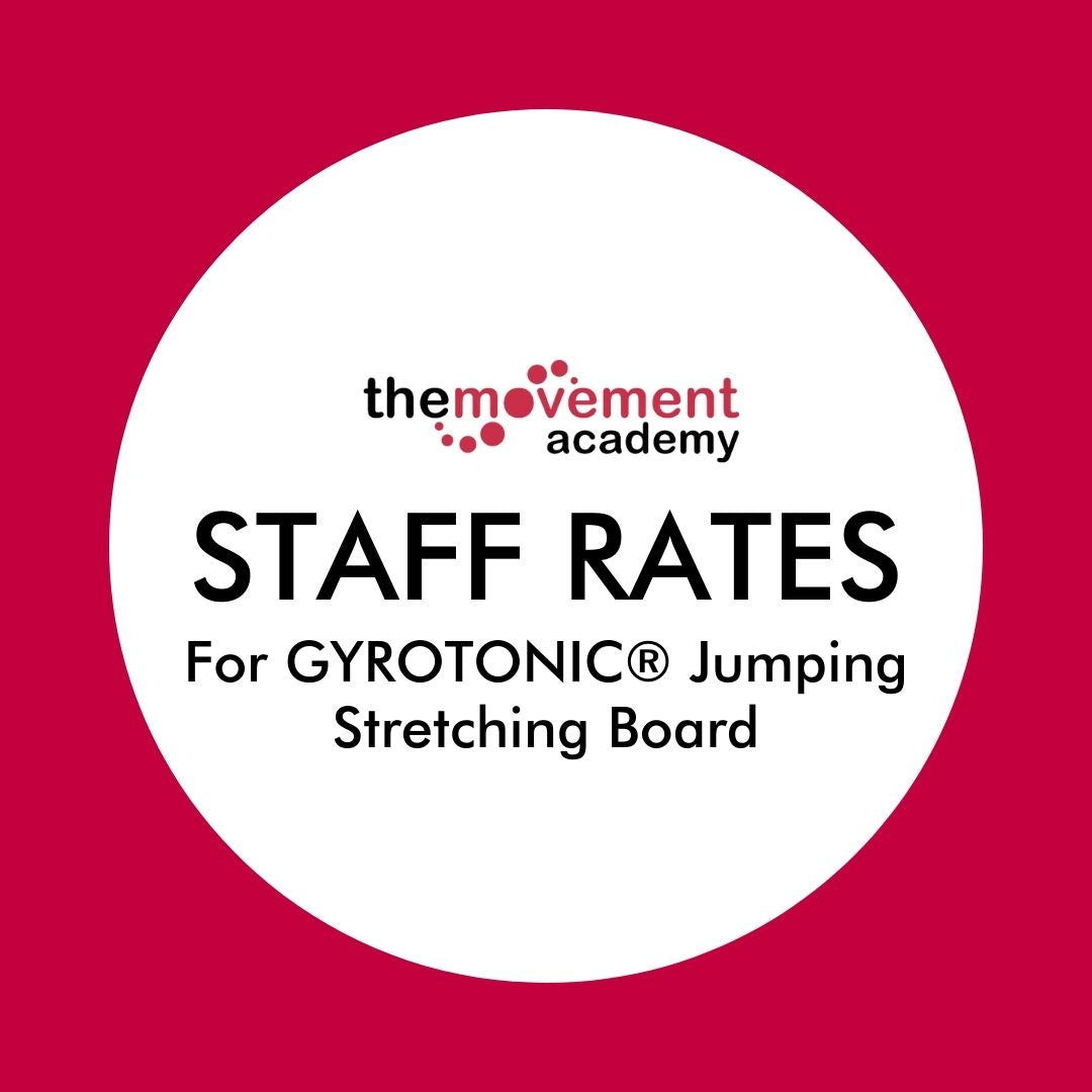 Staff Rates for GYROTONIC® Jumping Stretching Board