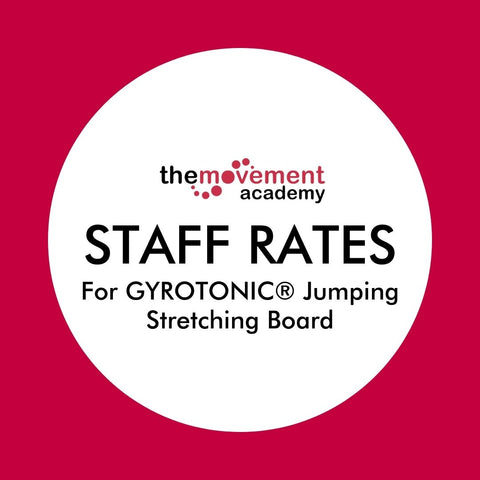 Staff Rates for GYROTONIC® Jumping Stretching Board