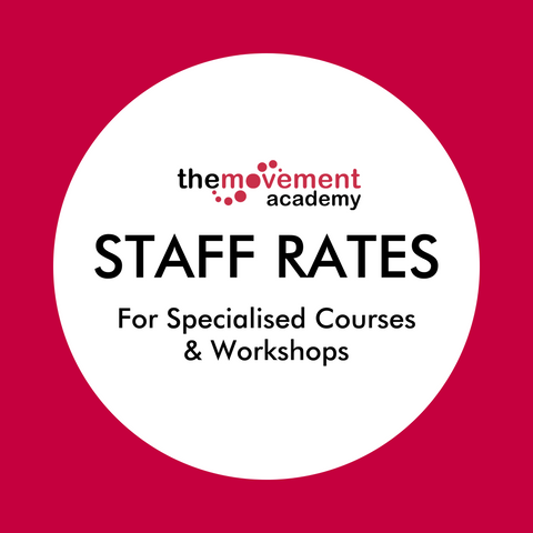 Staff Rates for Specialised Courses & Workshops